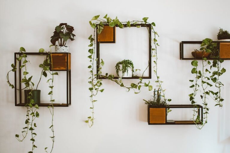 diy indoor hanging plant stand