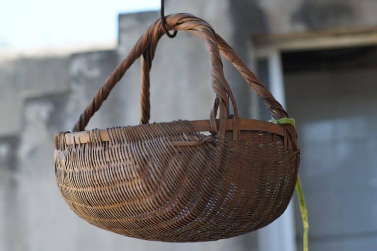 how to hang hanging baskets inside