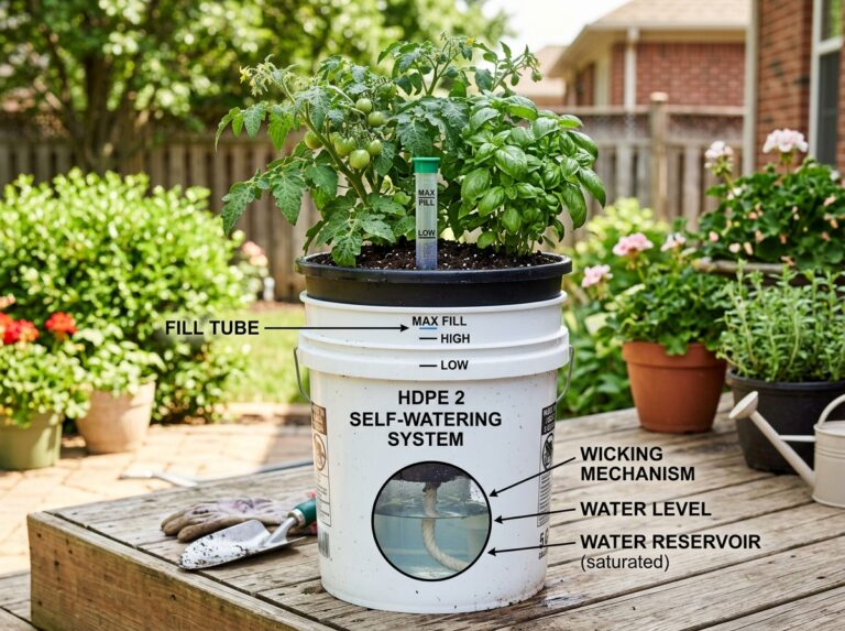 self watering bucket