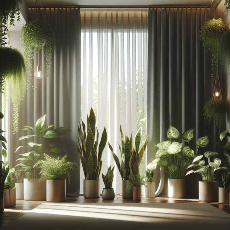Low-light Air-Purifying Plants for Your Home