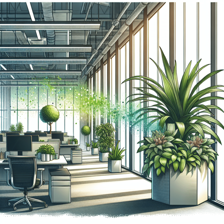 Improving Office Air with Plants