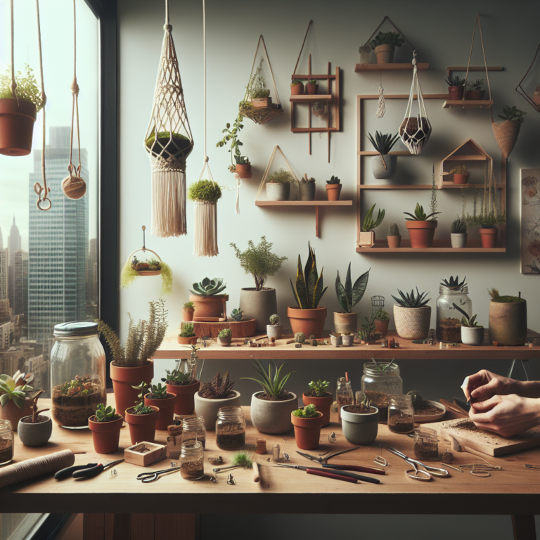 Small-Space Plant DIY Projects