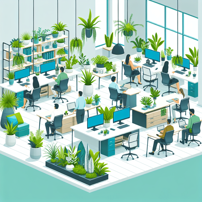 Improving Office Air with Plants
