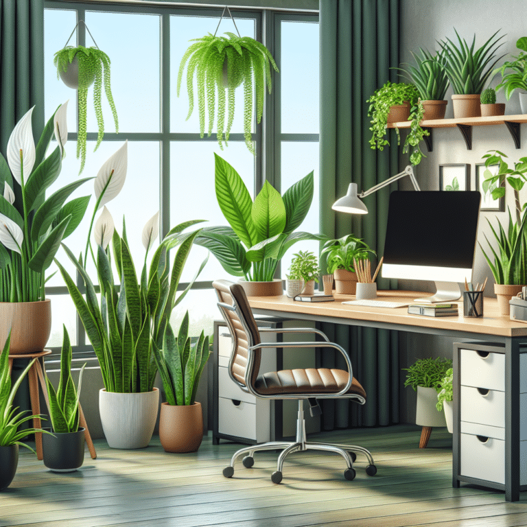 Must-Have Office Air-Purifying Plants