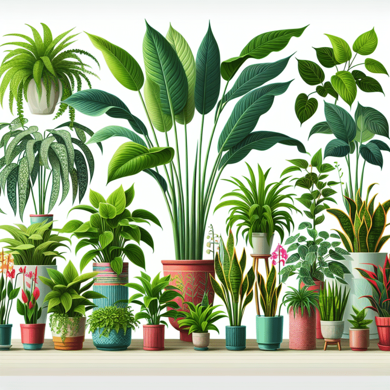 Easy to Care for Indoor Plants with Air Cleansing Capabilities
