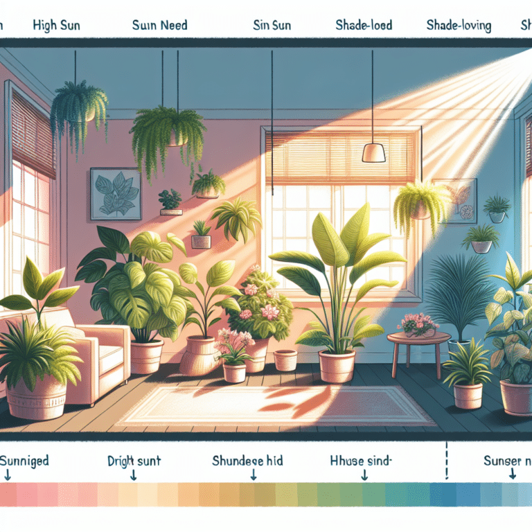 Sunlight Requirements for Houseplants