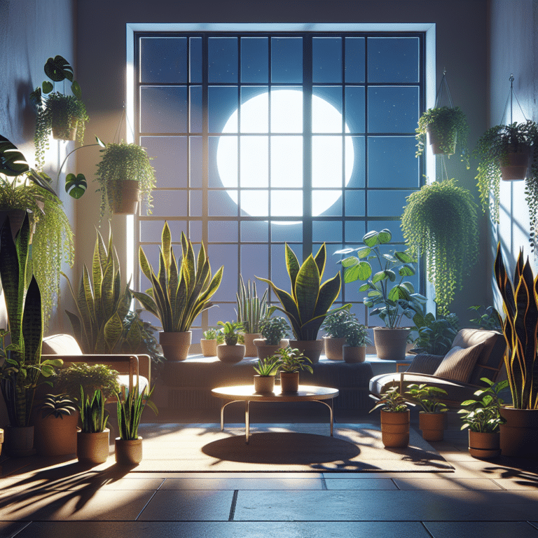 Breathe Easy with Low-Light Air-Purifying Plants