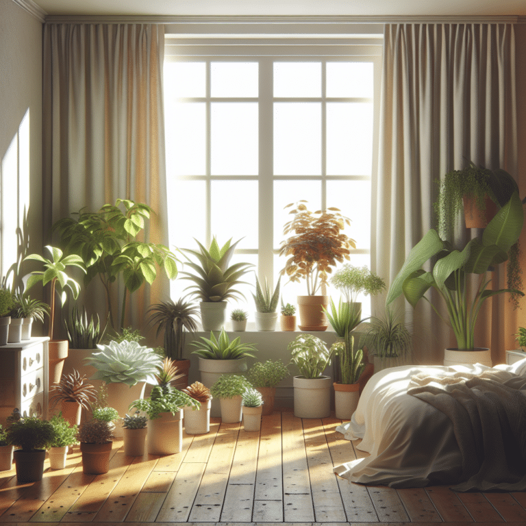 Cleaner Bedroom Air with Plants