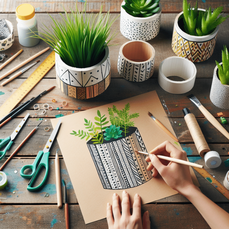 Plant Container DIY Tutorial