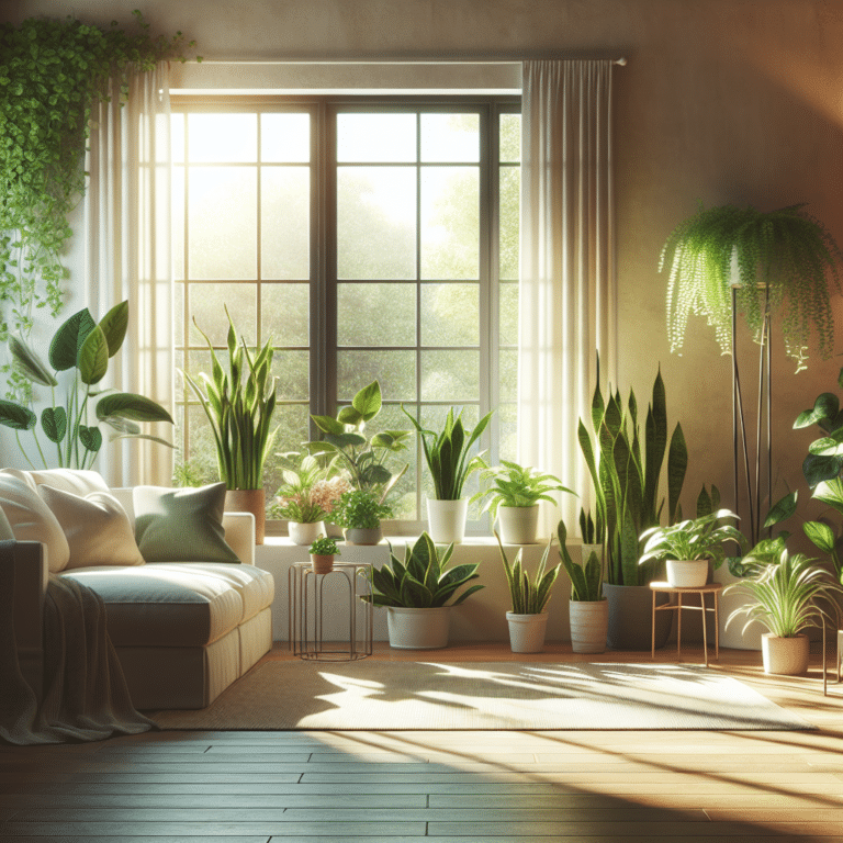 Brightening Your Home with Low-Light Air-Purifying Plants