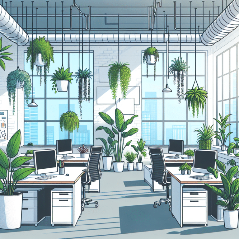 Improving Office Air with Plants